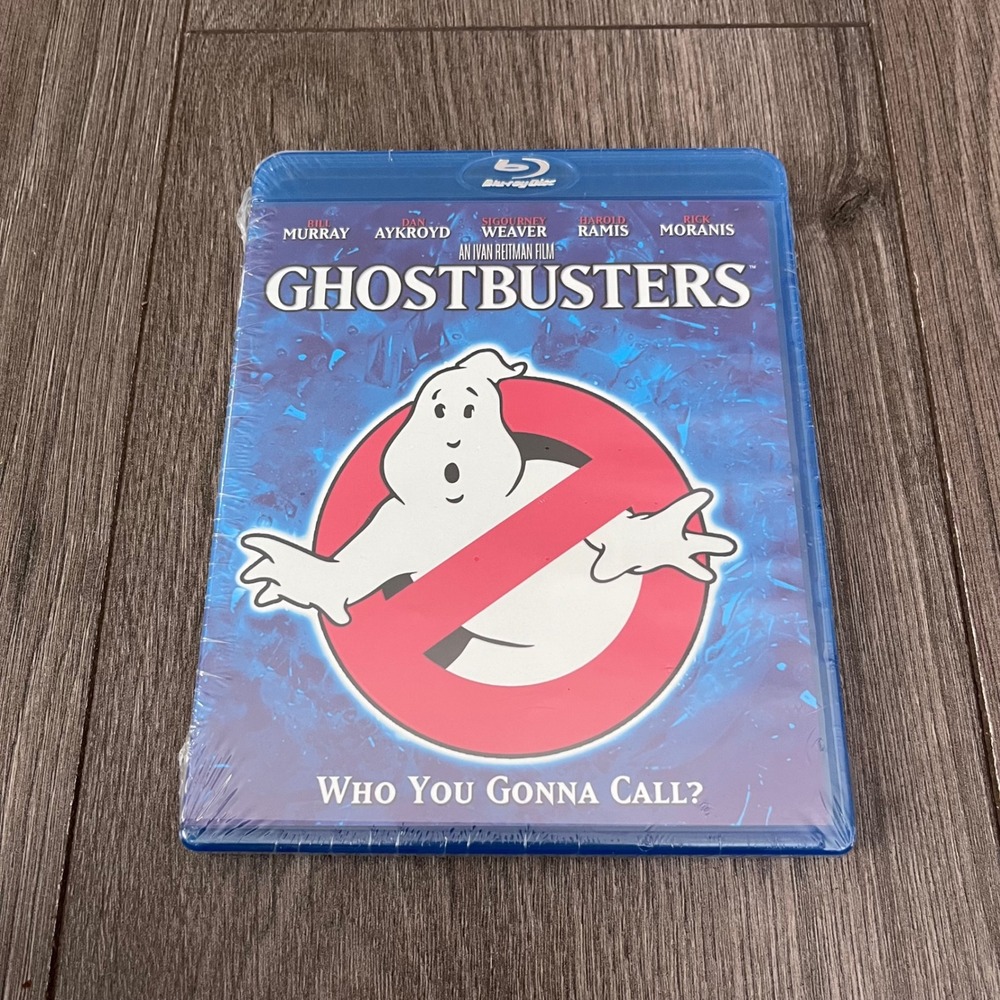 Ghostbusters Blu-ray 1984 Movie Bill Murray Dan Aykroyd New Sealed